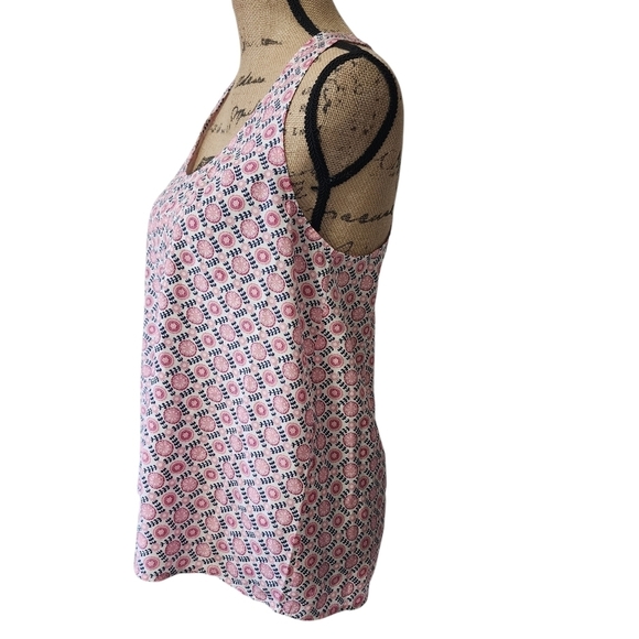 NWT Joie Preppy Pink Tank Top - Medium - Picture 3 of 7